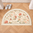 Designer Curved Edge Anti-Skid Floor Mat