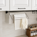 Under Cabinet Kitchen Cloth Drying Rack