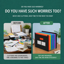 Rainbow Expanding Document Storage Folder