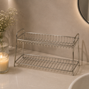 Metallic Bathroom Accessories Rack