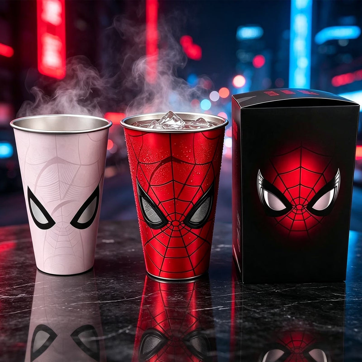 Magic Color Change Spider cup