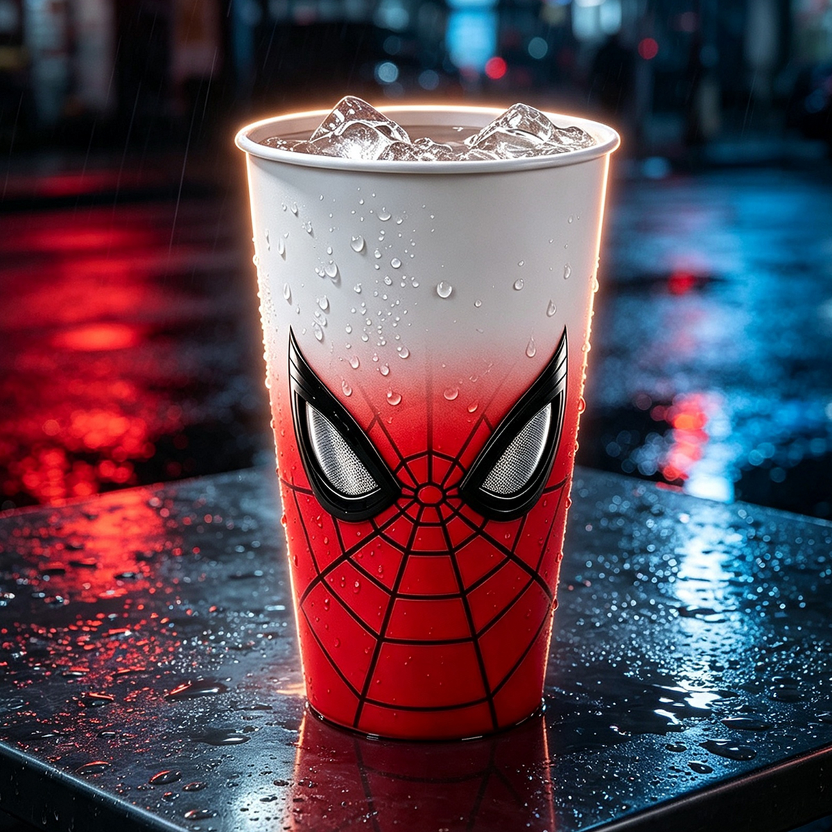 Magic Color Change Spider cup
