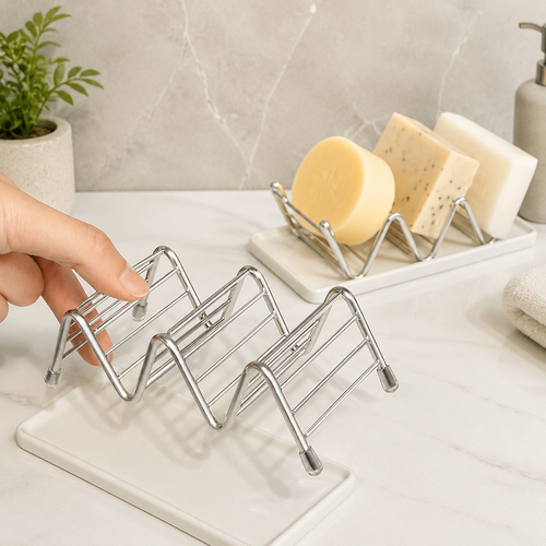 Premium Stainless Steel Soap Holder