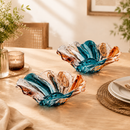 Crystal Wave Serving Bowl