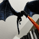 Flying Dragon BookShelf Decor