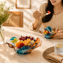 Crystal Wave Serving Bowl