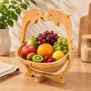 Bamboo Folding Fruit & Veggie Basket