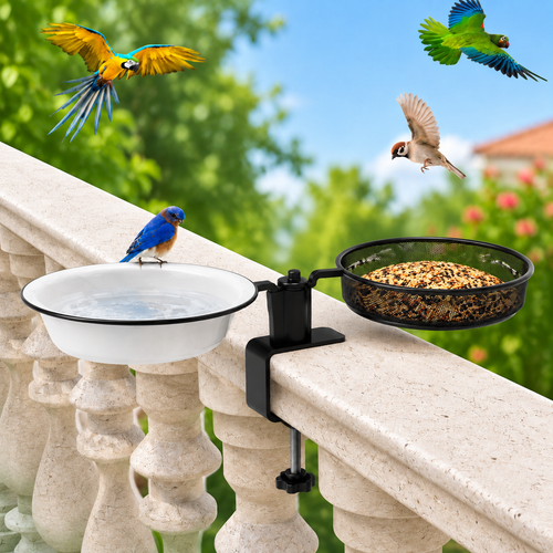 Adjustable Balcony Bird Feeder