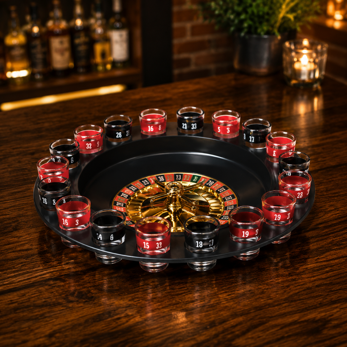 Spin & Sip Roulette Game Set