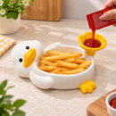 Cute Duck Ceramic Snack Bowl