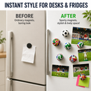 Cute Football Decorative Magnets