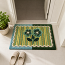 Floral Elegance  Welcome Mat