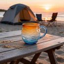 Premium Ocean Wave Glass Mug
