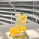Elegant Shoe Style Drinking Glasses