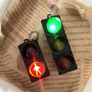 Traffic Light Keychain Charm