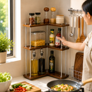 CornerFlex Kitchen storage Rack