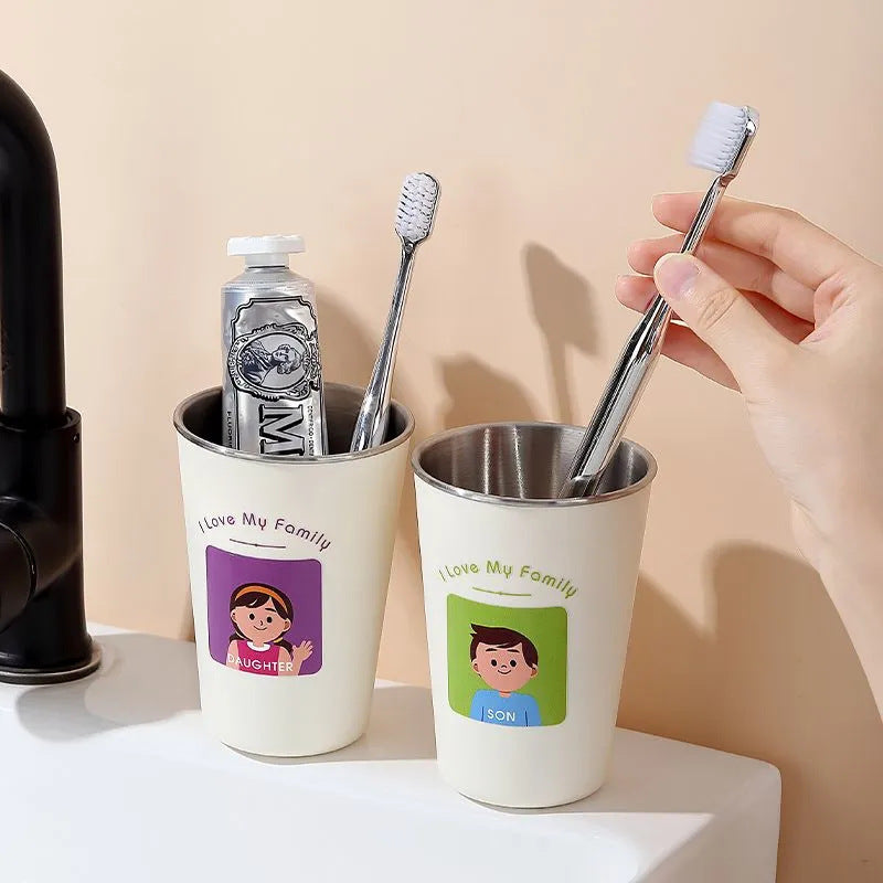 Adorable Happy Family Multi-Purpose Cup Set