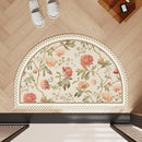 Designer Curved Edge Anti-Skid Floor Mat