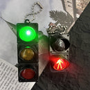 Traffic Light Keychain Charm