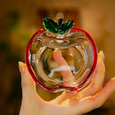 Apple Shaped Glass Dip Bowl