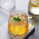 Diamond Texture Glass Mug