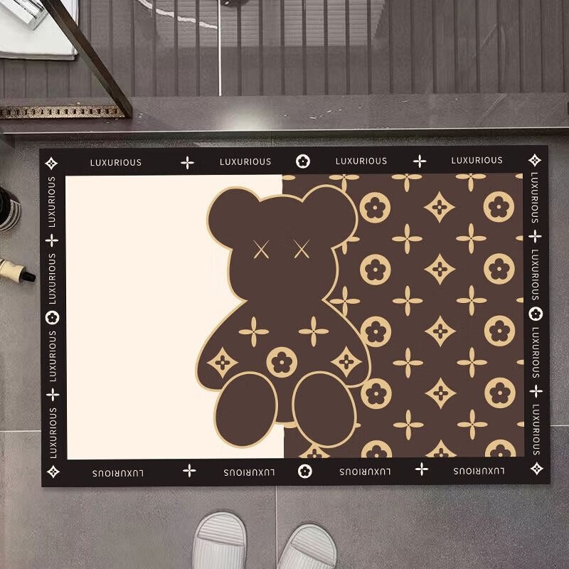 ComfyStep Bear Designe Floor Mat