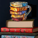 Book Stacked Tea & Coffee Mug