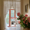 Classic Lace Entry Door Curtain