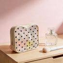 HeartPrint Mini Travel Makeup Bag