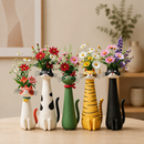 Pawfect Cat Bloom Decor Vase