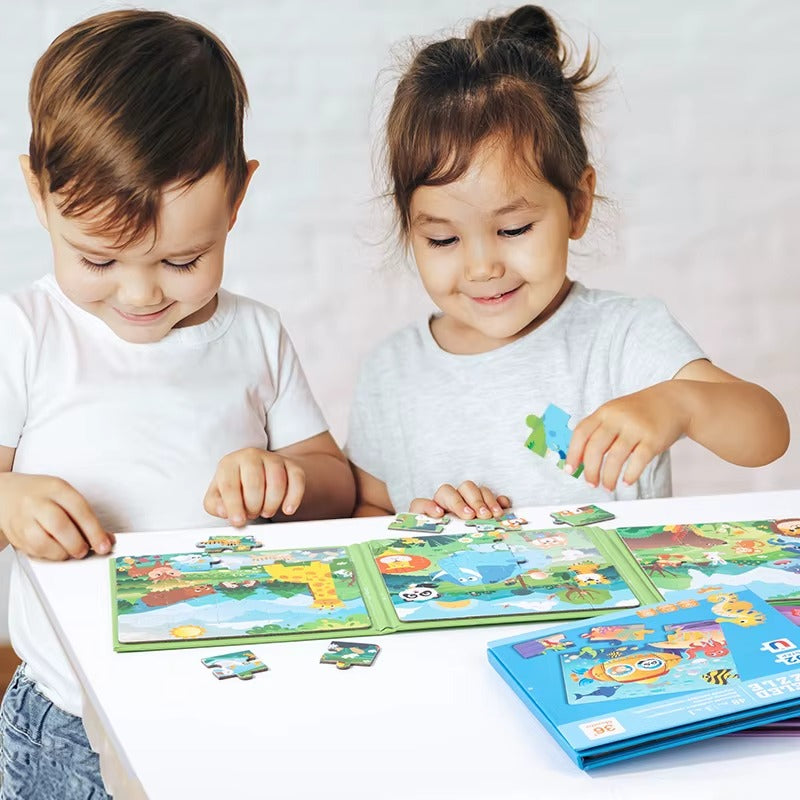 Fun Learning Kids Puzzle Book