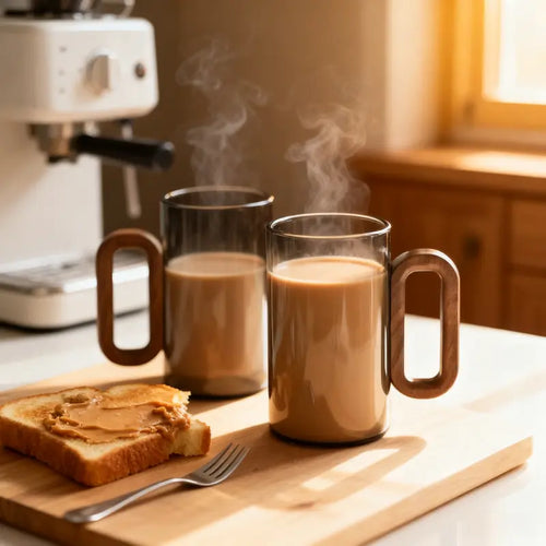 CrystalPour Premium Glass Mug