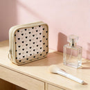 HeartPrint Mini Travel Makeup Bag
