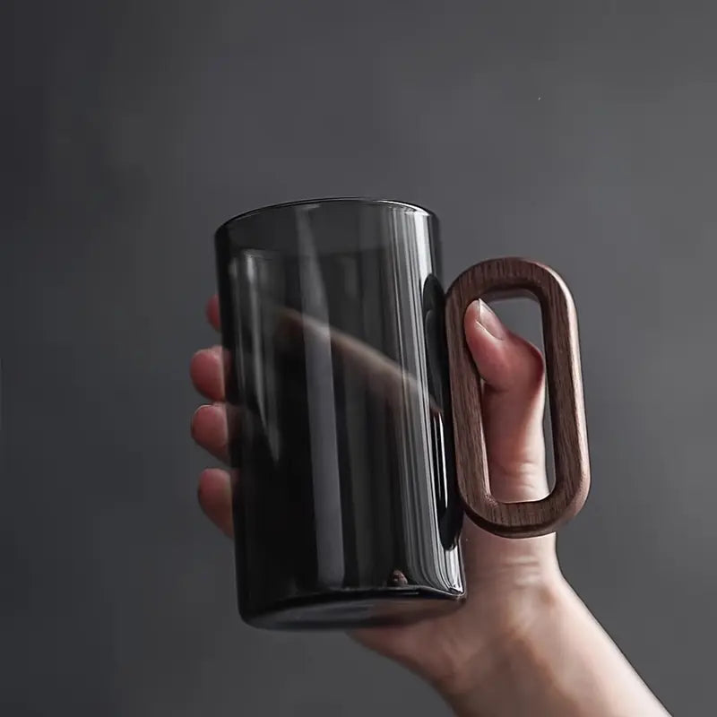 CrystalPour Premium Glass Mug