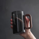 CrystalPour Premium Glass Mug