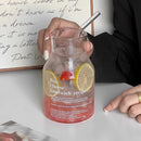 Insta-Worthy Printed Glass Cup