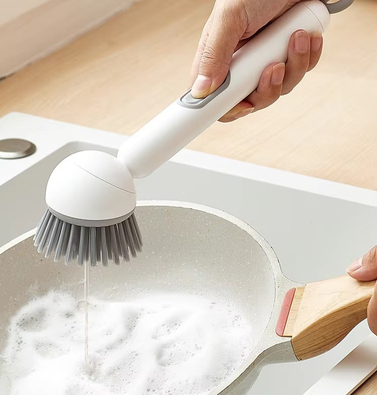 Smart Soap Dispensing Cleaning Brush