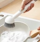 Smart Soap Dispensing Cleaning Brush