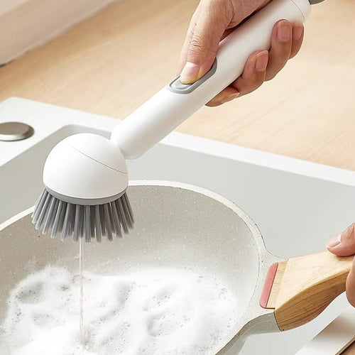 Smart Soap Dispensing Cleaning Brush