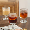 Glassify Premium Ribbed Drink Glasses