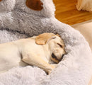 Fluffy Paw Comfort Pet Bed