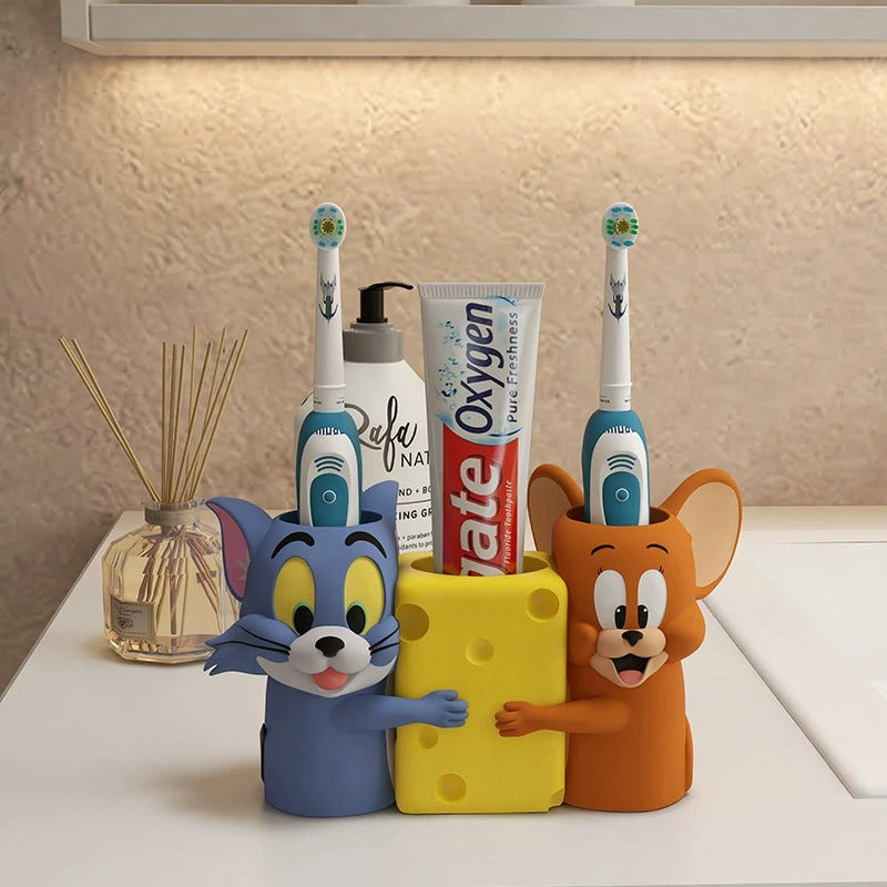 Cheese Tom & Jerry Toothpaste Stand