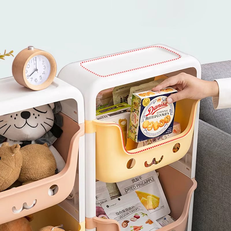 SmileyStack Toy Storage Trolley