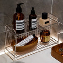 Metallic Bathroom Accessories Rack