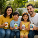 Adorable Happy Family Multi-Purpose Cup Set