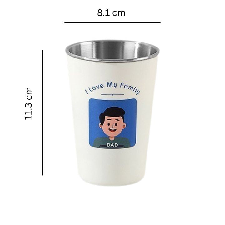 Adorable Happy Family Multi-Purpose Cup Set