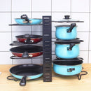 Multi-Layer Pot and Pan Storage Rack
