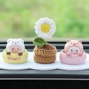 Cute Animal Character Car Decor
