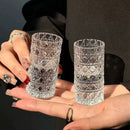 Crystal Spark Shot Glasses
