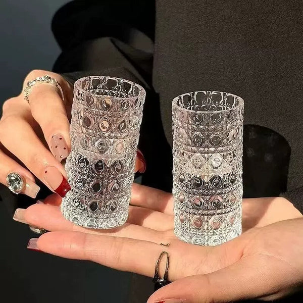 Crystal Spark Shot Glasses